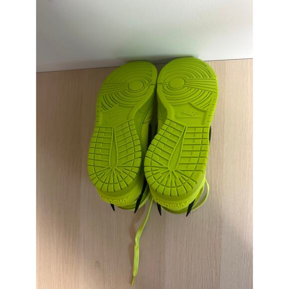 Nike x AMBUSH Dunk High Flash Lime Size 9W - LIKE NEW - Picture 7 of 11